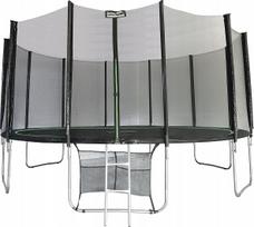 Sodo batutas GARDEN 488 cm su kopėtėlėmis ir apsauginiu tinklu