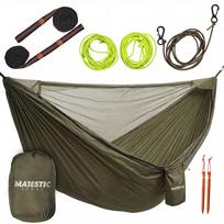 Turistinė hamakas su tinkleliu nuo uodų Majestic Sport 320x150 cm