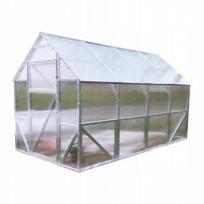 Šiltnamis iš polikarbonato 2x4 m PW, 6 mm, tvirti cinkuoti profiliai, Comfort