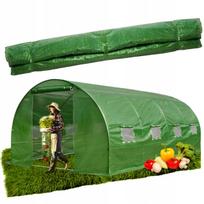 Sustiprinta tunelio šiltnamio plėvelė, 24 m² (3x8x2 m), pakeičiamoji