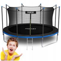 Sodo batutas su vidiniu tinklu 435 cm Neosport 2025