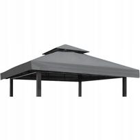 Sodo paviljono stogelis, 3x3 m, pilkas, atsarginis