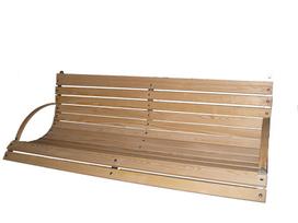 140 cm medinis-metalinis sūpynių suoliukas