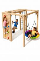 Vaikiška medinė sūpynė Square Toys Monkey Grove Mini sodui
