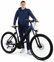 Elektrinis dviratis 29" aliuminis, 80 Nm, 612 Wh, hidrauliniai stabdžiai, centrinis variklis