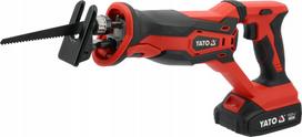 Akumuliatorinis siaurapjūklis Yato YT-828153, 18 V, 2 Ah, medžiui ir metalui, rinkinys