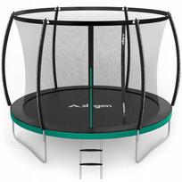 Vaikiškas batutas GARDEN 10FT su vidiniu tinkleliu ir kopėtėlėmis, 312 cm
