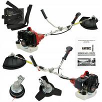 Benzininė žoliapjovė NAC POWER, 2.3 AG, pjovimo diskas 25,5 cm, valo galvutė 42 cm