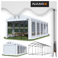 Palapinė PRESTIGE 5x10 m, aukštis 2,6 m, įvairių spalvų