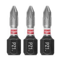 Smūginis sukimo antgalis MILWAUKEE PZ1 25mm, 3vnt.