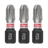 Smūginis sukimo antgalis MILWAUKEE PZ3 25mm, 3vnt.
