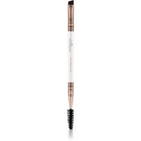 Luvia Cosmetics Elegance Brow Duo dvipusis antakių šepetėlis 430 1 vnt.