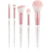 Luvia Cosmetics Daily Essentials makiažo šepetėlių rinkinys su dėklu Candy