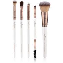 Luvia Cosmetics Daily Selection makiažo šepetėlių rinkinys su dėklu Prime Vegan