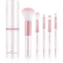 Luvia Cosmetics Travel Set makiažo šepetėlių rinkinys su dėklu kelionėms Candy