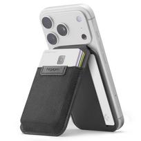 SPIGEN S314-4 SLIM FOLD TRIPOD WALLET MAGSAFE JUODAS