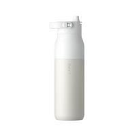 LARQ PureVis 2 Kasdieniam naudojimui, Treniruotė, Kopinėjimas, Sportai 1000 ml Nerūdijančiojo plieno Rusvai gelsvas, Balta