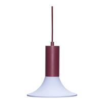 Bordo spalvos/šviesiai mėlynos spalvos iš metalo kabantis šviestuvas su pritemdymo funkcija ø 25 cm Luminary – Hübsch