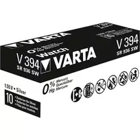 VARTA Professional V394 sidabro oksido baterija (10 vnt.) 1.55V 60mAh SR936SW