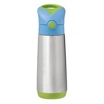 Plieninė gertuvė su šiaudeliu B. Box, Ocean Breeze, 500 ml