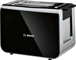 Skrudintuvas Skrudintuvas Bosch TAT8613N, 2 riekės, juodas, nerūdijantis plienas, 860 W