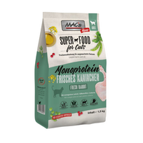 Mac's Cat Dry Mono sausas pašaras su triušiena katėms, 1.5 kg