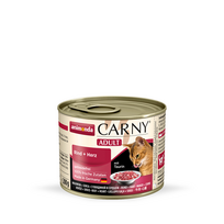 ANIMONDA „Cat Carny Adult“, skonis: jautiena ir širdelės, 200 g