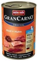 ANIMONDA „GranCarno Junior“, skonis: jautiena + vištiena, 400 g