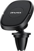 Awei Car holder Awei X21 magnetic to grid - black