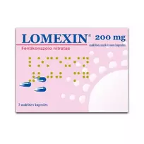 LOMEXIN 200mg ovulės N3 (L.I.)