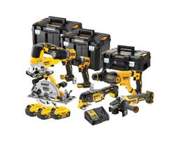 Akumuliatorinių įrankių rinkinys DeWalt DCK706P3T-QW; 18 V; 90 Nm; 205 Nm; 184 mm; 125 mm; 3x5,0 Ah akum.