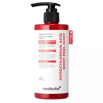 Medicube - Hypochlorous Acid Rice Body Peel Shot - Kūno Pilingas su Hipochlorito Rūgštimi - 280ml