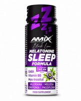 Amix Black Line Melatonine Sleep Formula 60 ml. - Mėlynių