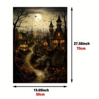 Plakatas Helovino kaimelis, 49,78x69,85 cm / 50x70 cm Be rėmelio