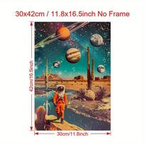 Kosmoso plakatas, 29,97*41,91cm be rėmelių