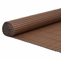 vidaXL Sodo tvora, dvipusė, ruda, 1,8x3 m, PVC