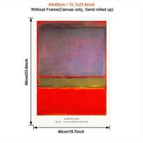 Drobės paveikslas violetinis, žalias, 39,88*59,94cm Be rėmelio