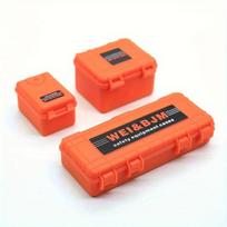 Plastikinė kelioninė dėžė,  Oranžinė