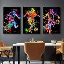 Futbolo paveikslas, 3 dalys