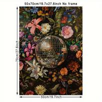 Drobės spauda, 19,7 * 27,6 colio / 50x70 cm be rėmelių