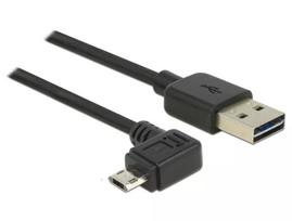 USB laidas DeLOCK 83846 USB 2.0 1 m USB A Micro-USB B juodas