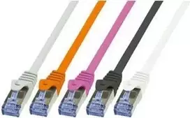 Tinklo kabelis LogiLink 1,5 m Cat7 RJ-45 S/FTP juodas