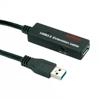 USB laidas ROLINE 12.04.1070 USB 3.2 Gen 1 10 m juodas