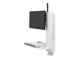 Sieninis monitoriaus laikiklis Ergotron 61-081-062 61 cm (24 col.) baltas