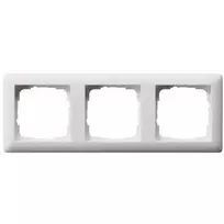 Griaustinis Standard 55 Baltas — sieninis rėmelis, termoplastikas, bevaržtis dizainas, 80,7×223,3 mm, 11,4 mm storio