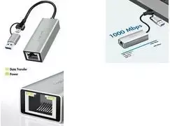 LogiLink UA0238B - Tinklo adapteris USB-A/C 1x RJ45 - 1.000Mbps (UA0238B)