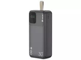 Tracer 47824 Prime-V3 30000mAh QC22.5W+PD20W Power Bank, juoda