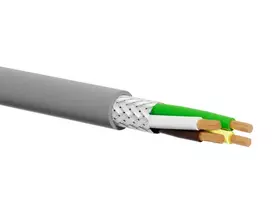 ALANTEC KS-LIYCY-PV-04100-500 Valdymo kabelis su ekranu LiYCY 4x1.00 mm² PVC pilkas 500 m