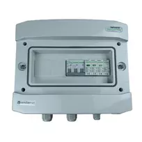 EMITER EM-50N_AC Jungiklio korpusas AC hermetinis IP65 su Noark 1+2 tipo apsaugos nuo viršįtampių įtaisu, 40A, 3 fazės
