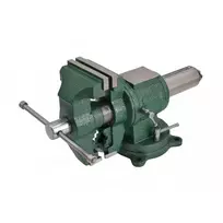 AWTOOLS AW24295 Bench Vice 100mm (4 inch) Swivel Base Cast Iron Heavy Duty